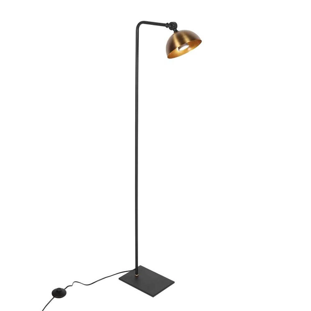 Floor lamp Pintino black with bronze Steinhauer 8712746176490