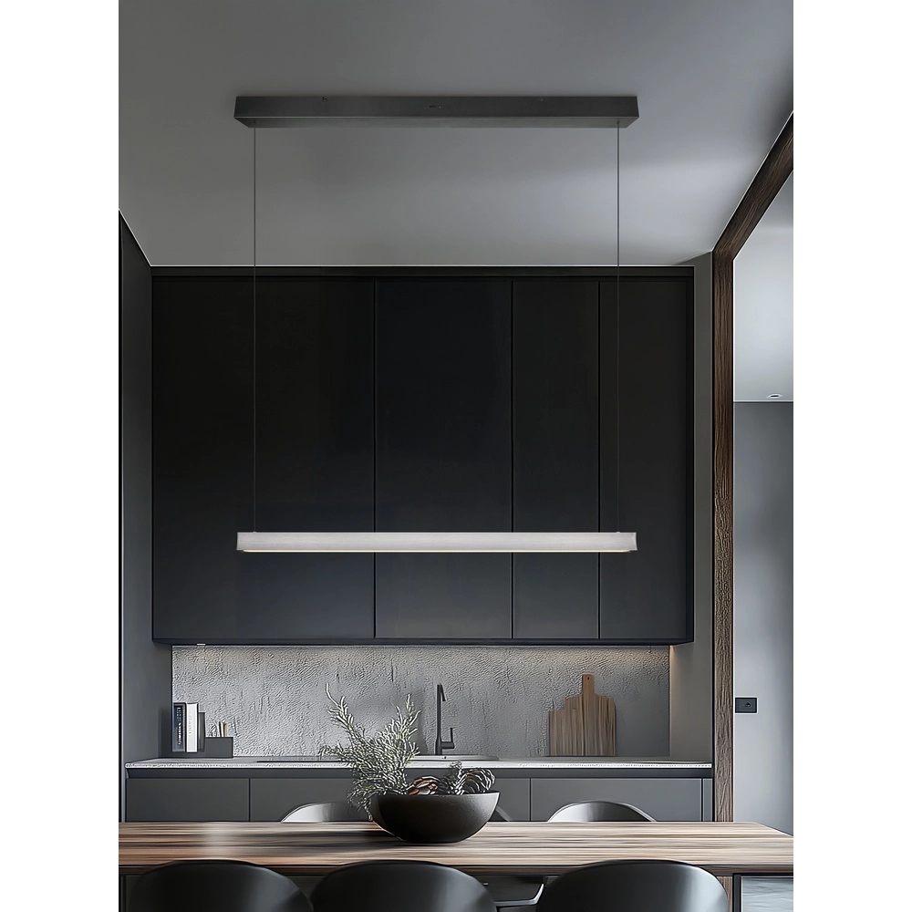 Pendant lamp Wallace nickel Trio 4017807660197