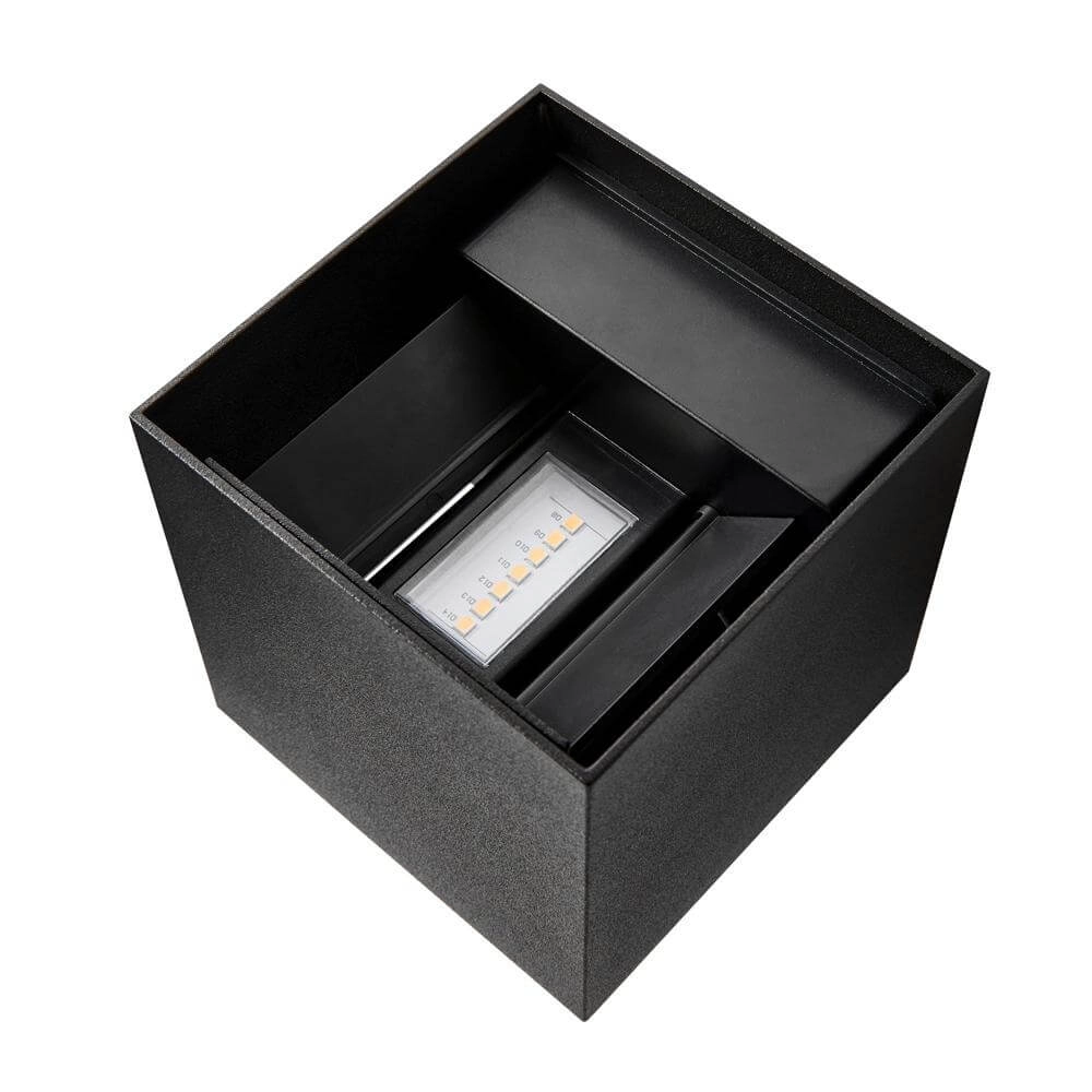 Square surface-mounted spot Milda black Nordlux 5704924017711