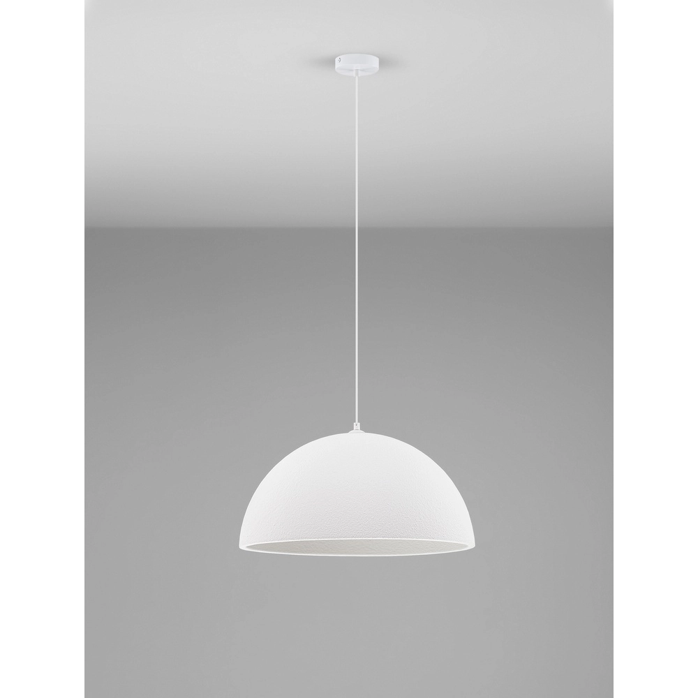 Pendant lamp Starla white Ø 50cm Lyora 5212017460837
