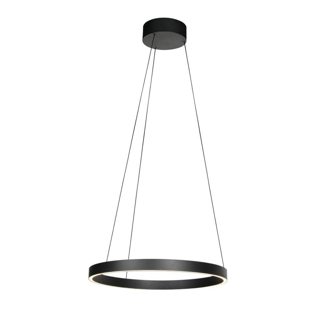 Modern pendant lamp Mykty black Ø 60cm
