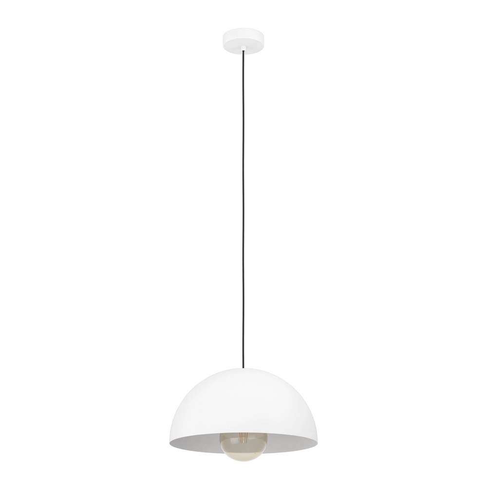 White pendant lamp Gaetano Ø 38cm - E27