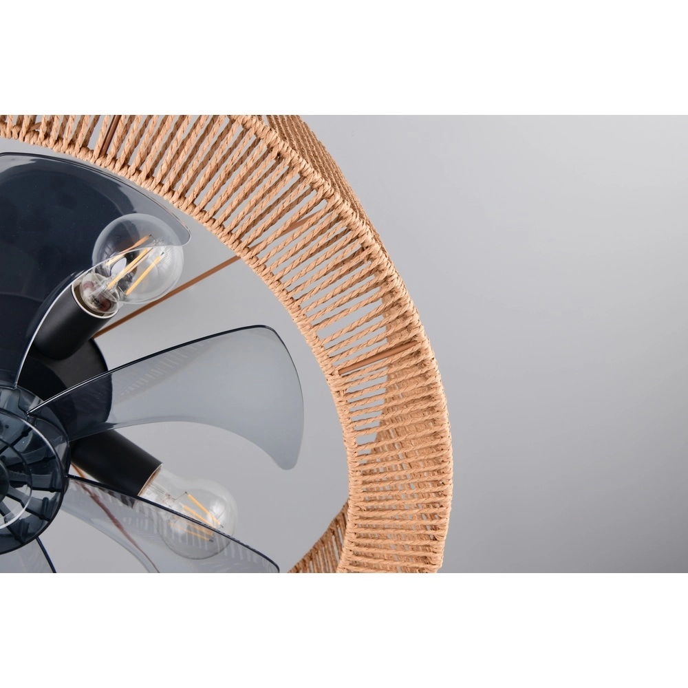 Rattan fan Smillum Ø 61cm Trio 4017807688139