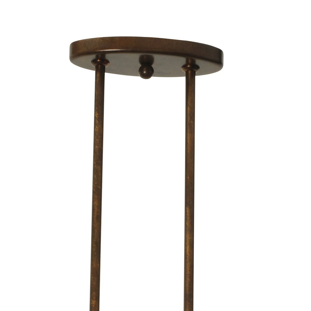 Dining room hanging lamp Bolzano 3-light bronze brown Masterlight 8718121008356