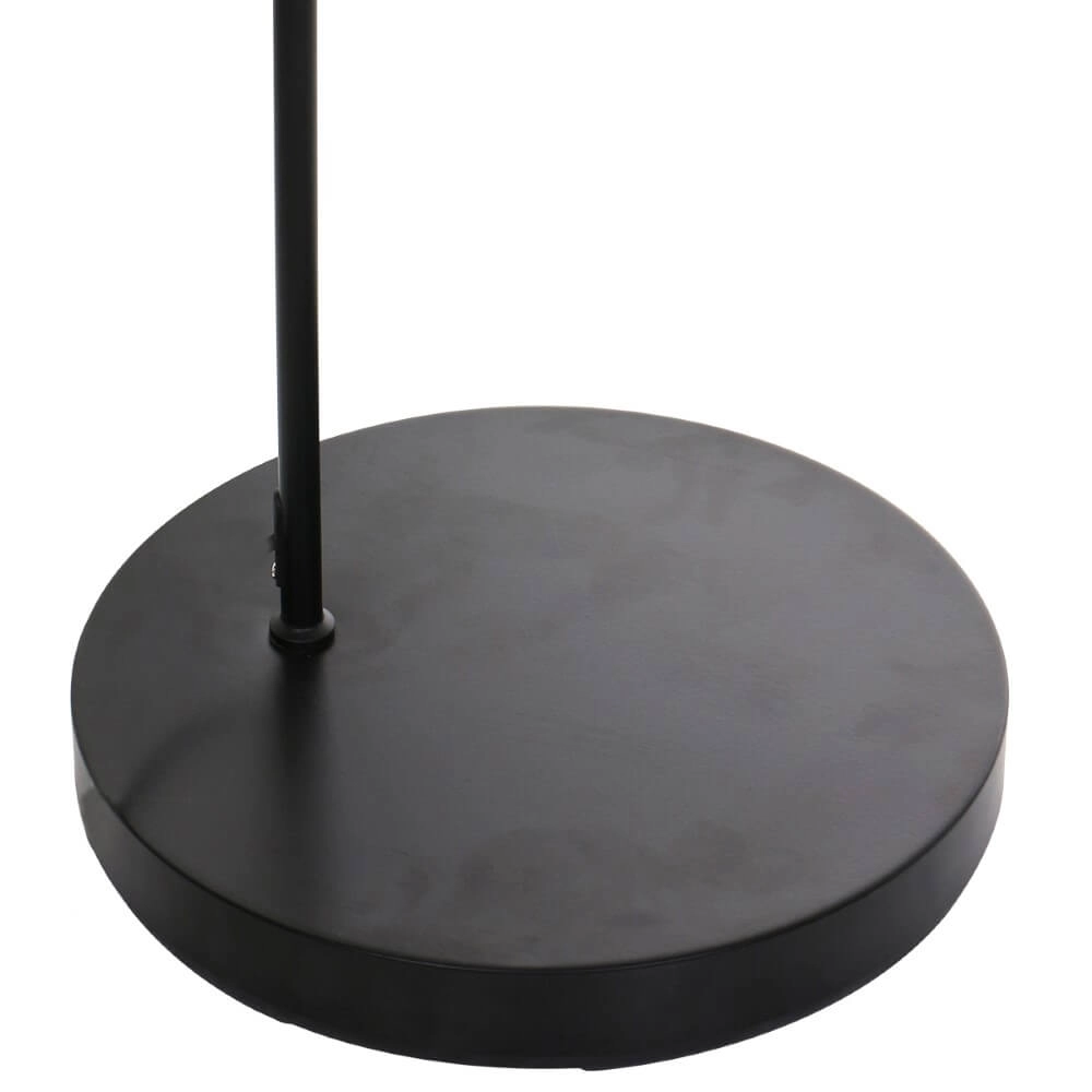 Black arc lamp Solva Steinhauer 8712746123333
