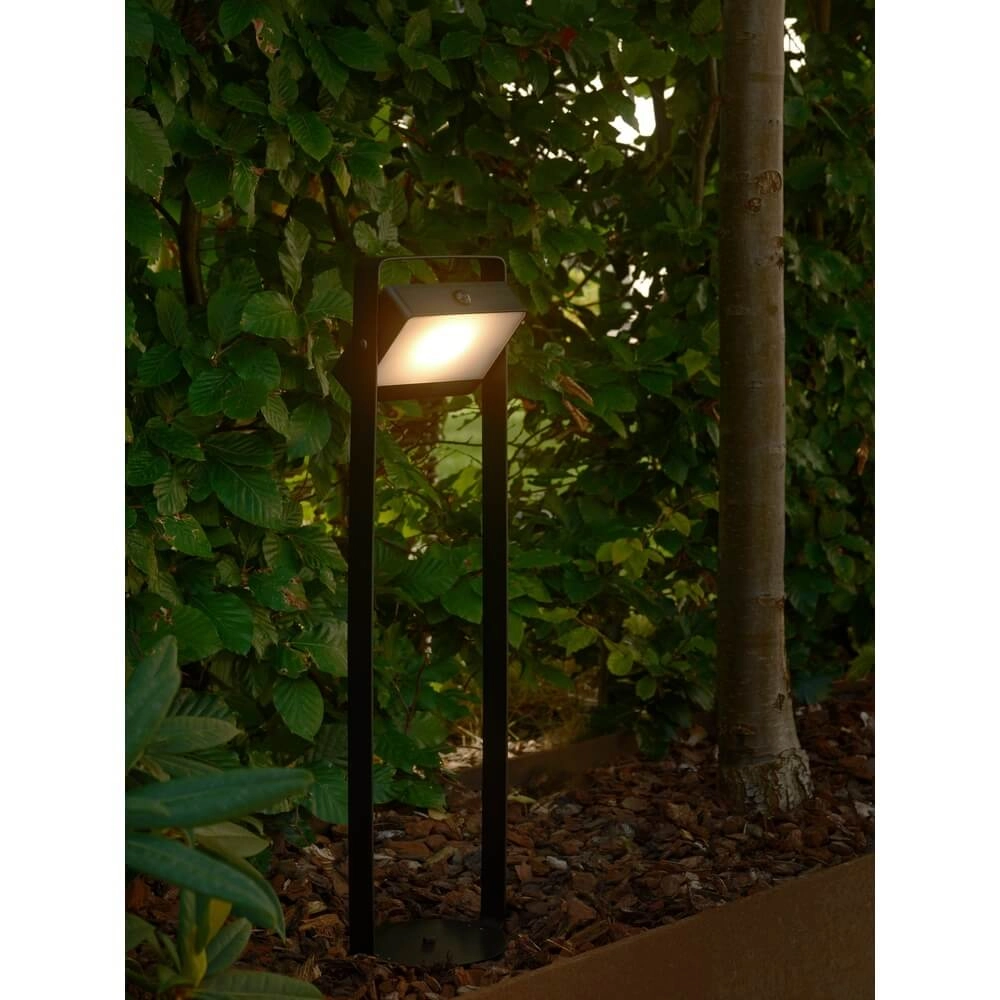 Floor garden lamp Saulio Solar Black Nordlux 5704924023484