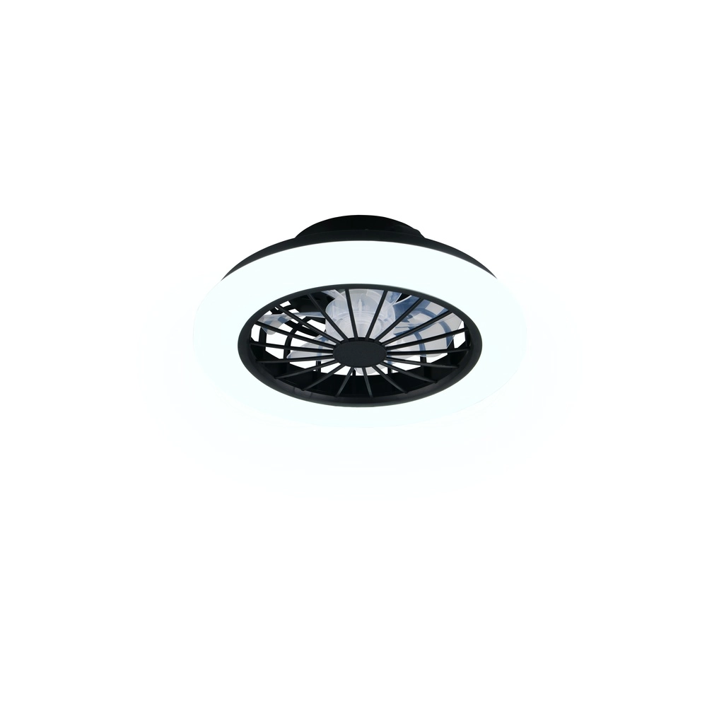 Ceiling fan Rotsund black Ø 38cm Trio 4017807693164