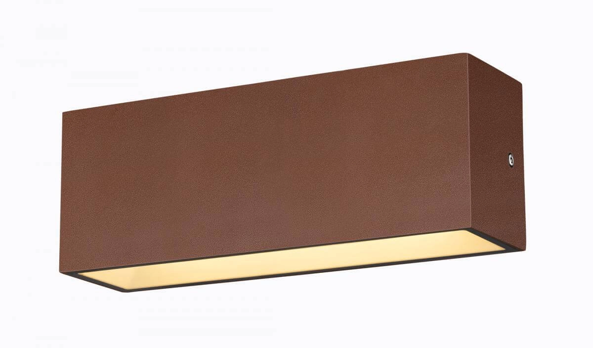 Led wall spot Sitra L Rust