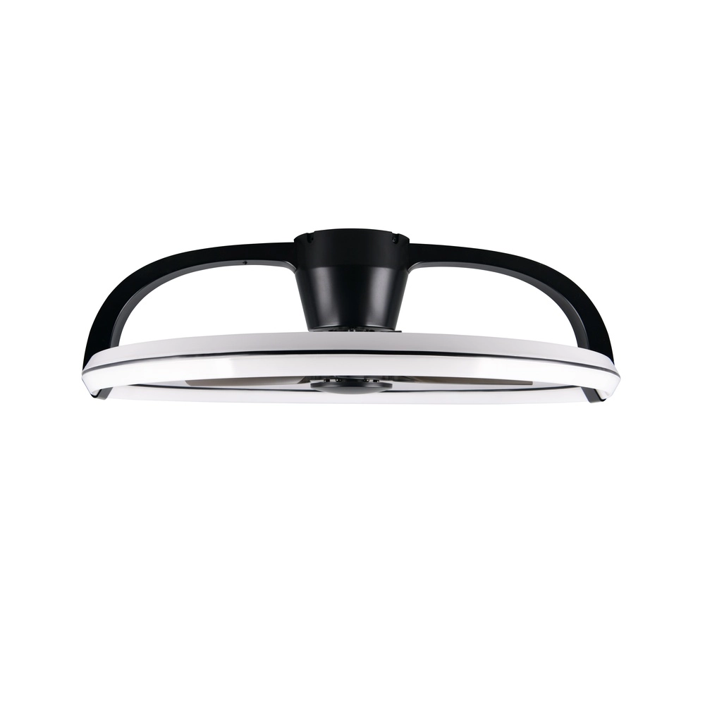 Smarthome fan Stockholm black Ø 73,5 Tuya Trio 4017807693133