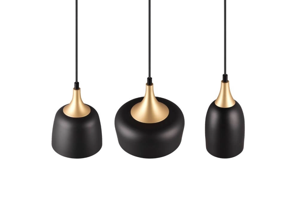 Design hanging lamp Chiraz black 3-light Trio 4017807566826