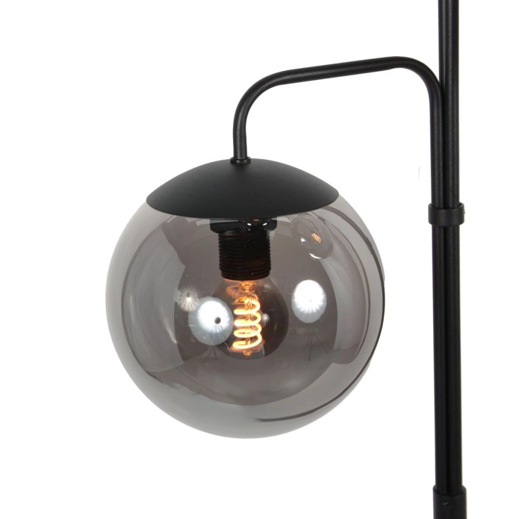 Floor lamp Bollique Black Steinhauer 8712746184785