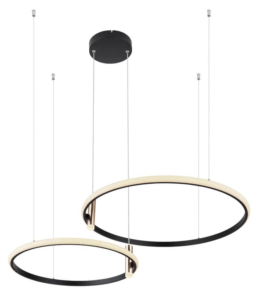 Design LED hanging lamp Coco 2-light - Ø 150cm