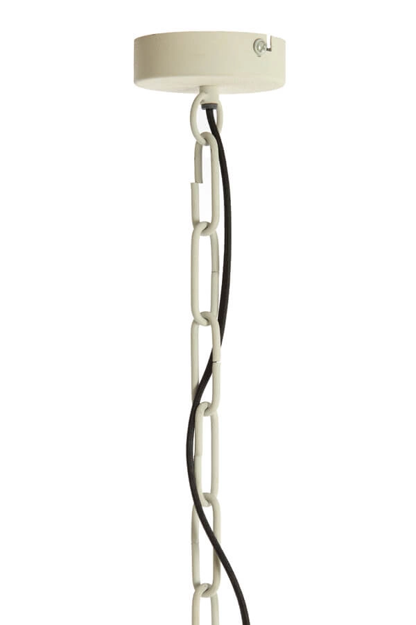 Japandi pendant lamp Kylie cream Ø 60cm Light & Living 8717807711818