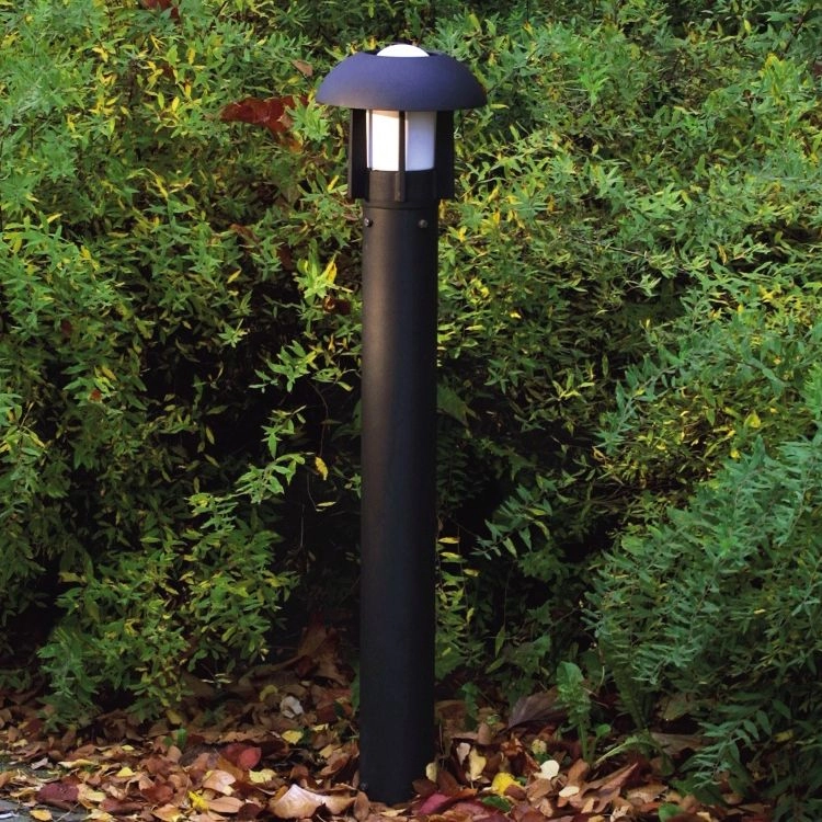Standing Modern Garden Lamp Heimdal 102cm matte black KonstSmide 7318305127524
