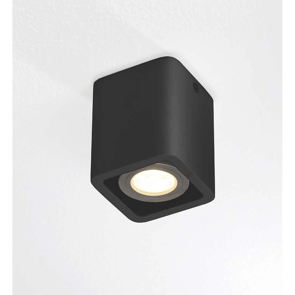 Black surface mounted spot Bronx
