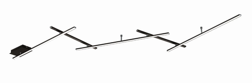 Ceiling light Indira black Trio 4017807575118