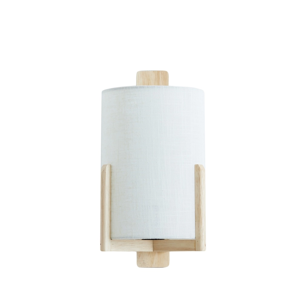 Danish design wall lamp Litto natural with linen