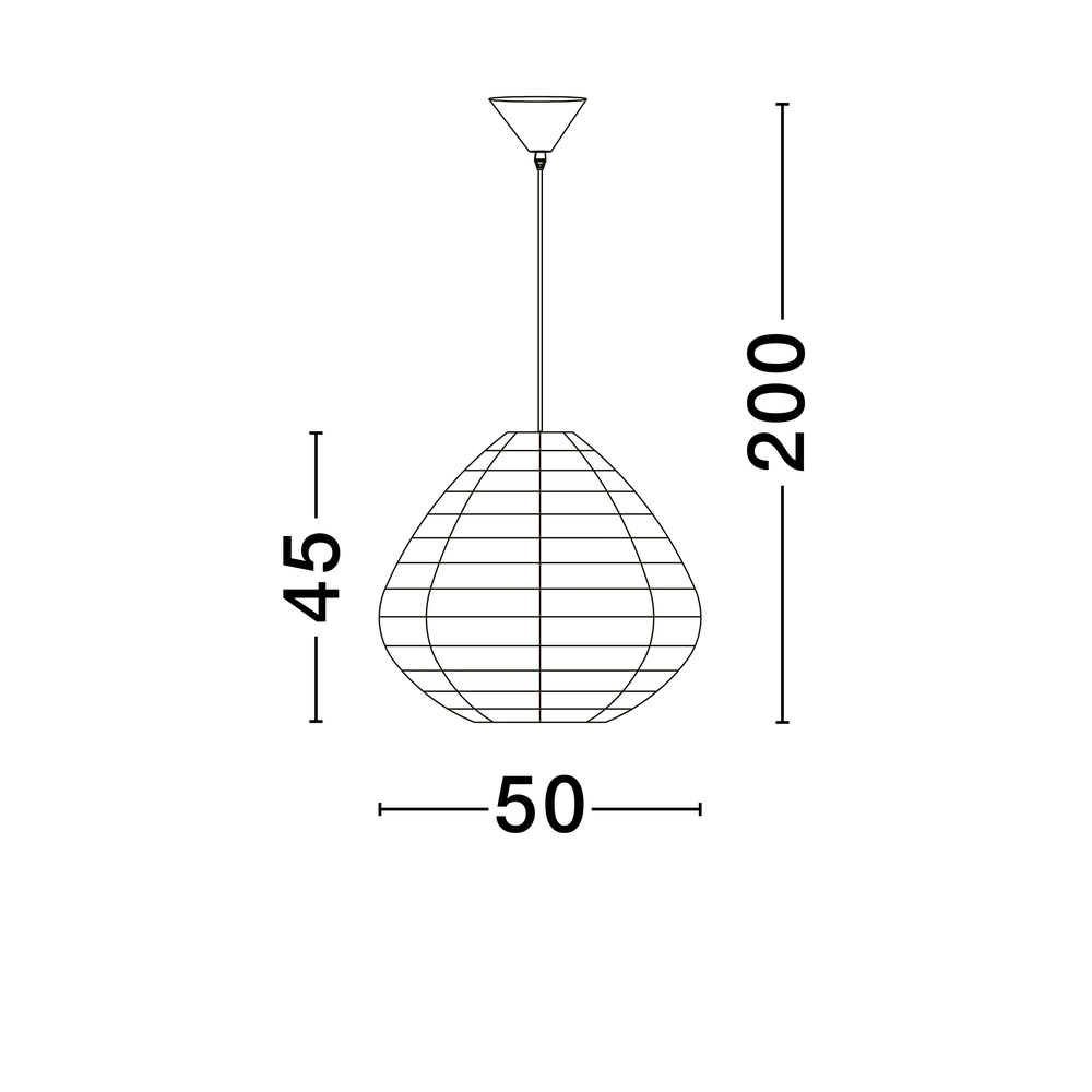 Bohemian pendant lamp Melody black Lyora 5212017452900