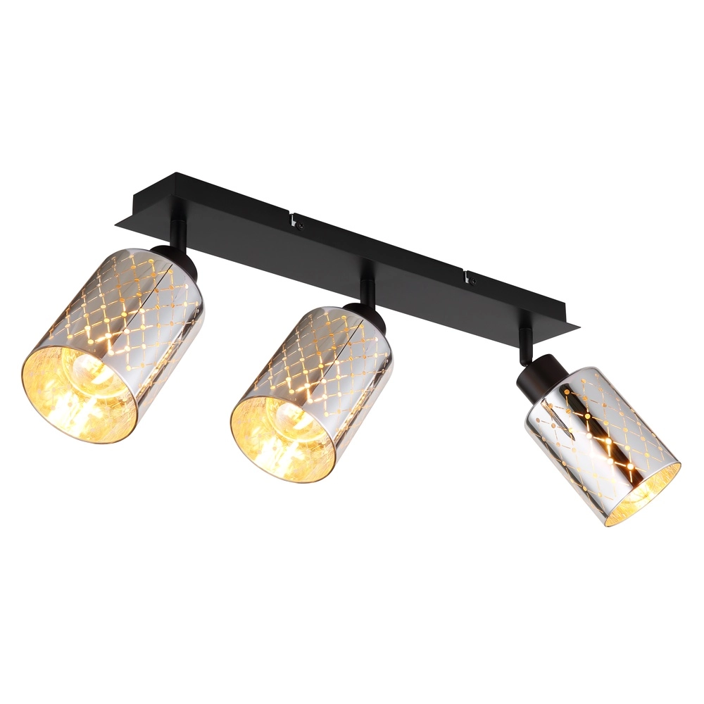 Design ceiling lamp Alonso 3-light black
