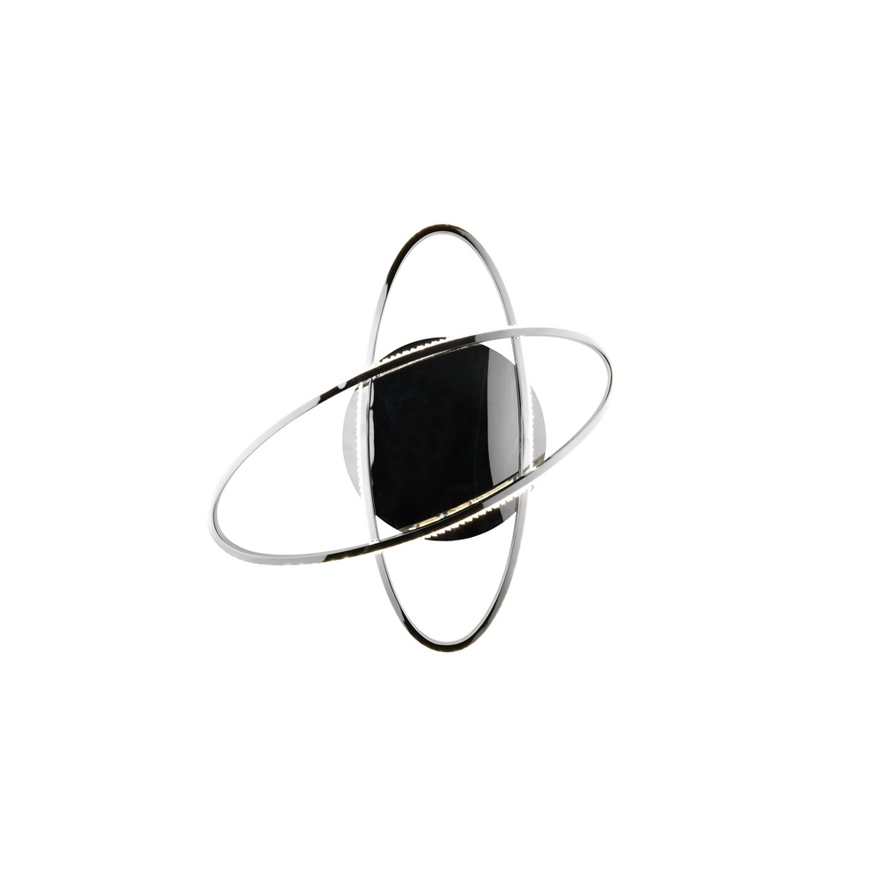 Ceiling lamp Lane chrome Ø 58cm Trio 4017807601466