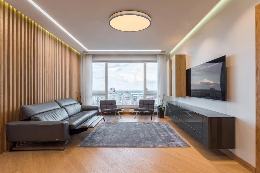 Dimmable led ceiling light Doro Ø 60cm Globo 9007371436569