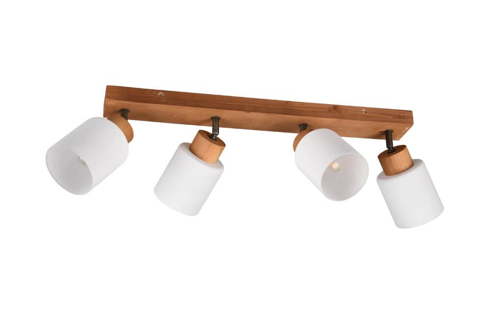 Rural ceiling spotlight Assam 4-light