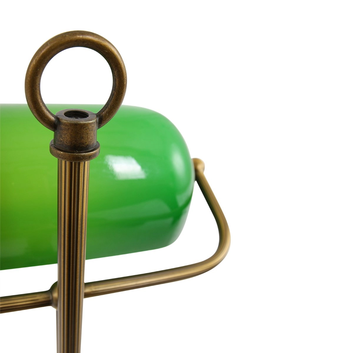 Desk lamp Ancilla gold with green Steinhauer 8712746115383
