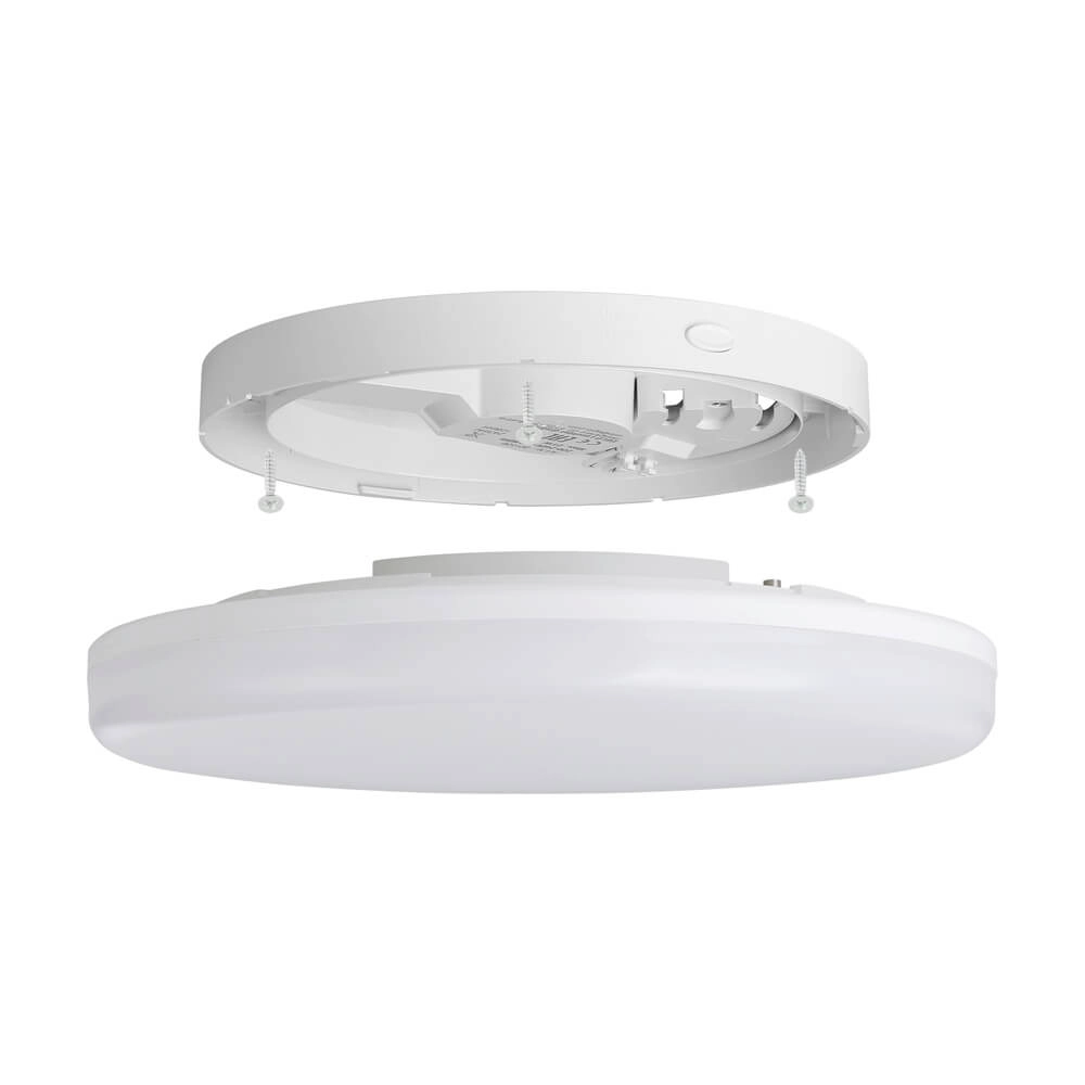 Round ceiling lamp Castagneto Ø 26cm white Eglo 9008606313204