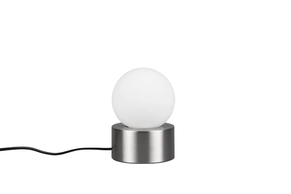 Table lamp Countess in matt chrome