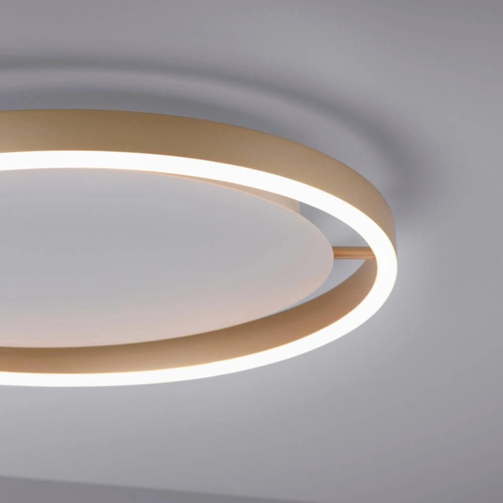 Ceiling lamp Ritus brass Ø 39.3cm Just Light 4043689985622
