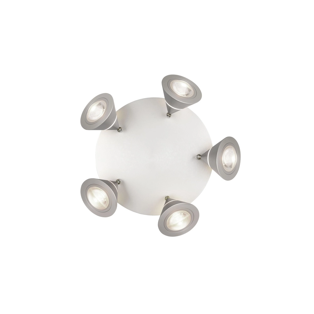 Ceiling lamp Romeo nickel Trio 4017807670431