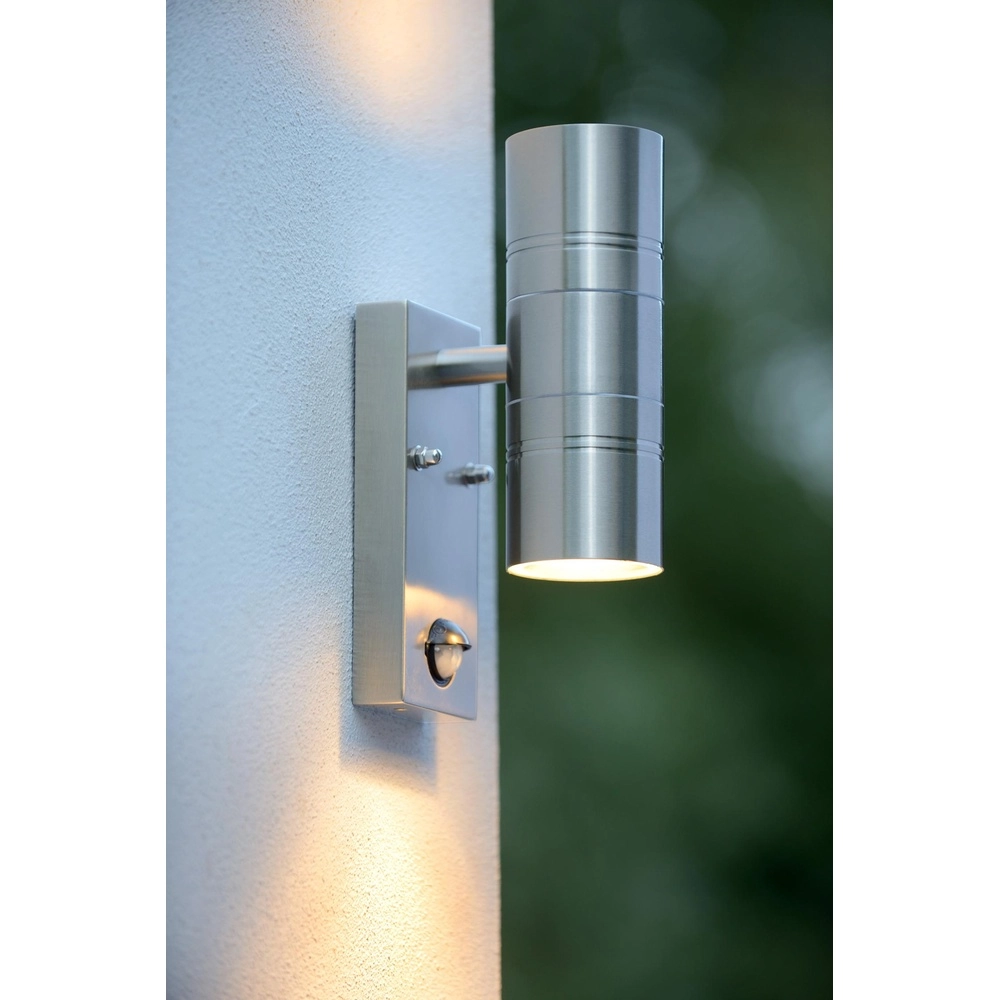 Wall spotlight Arne-Led Ir Up and down chrome with sensor