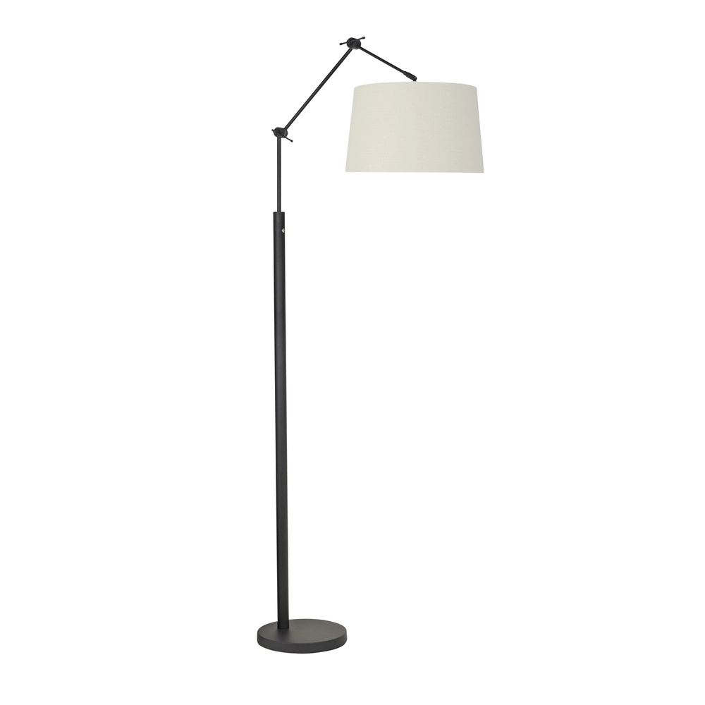 Reading lamp Magna black with hood off white
