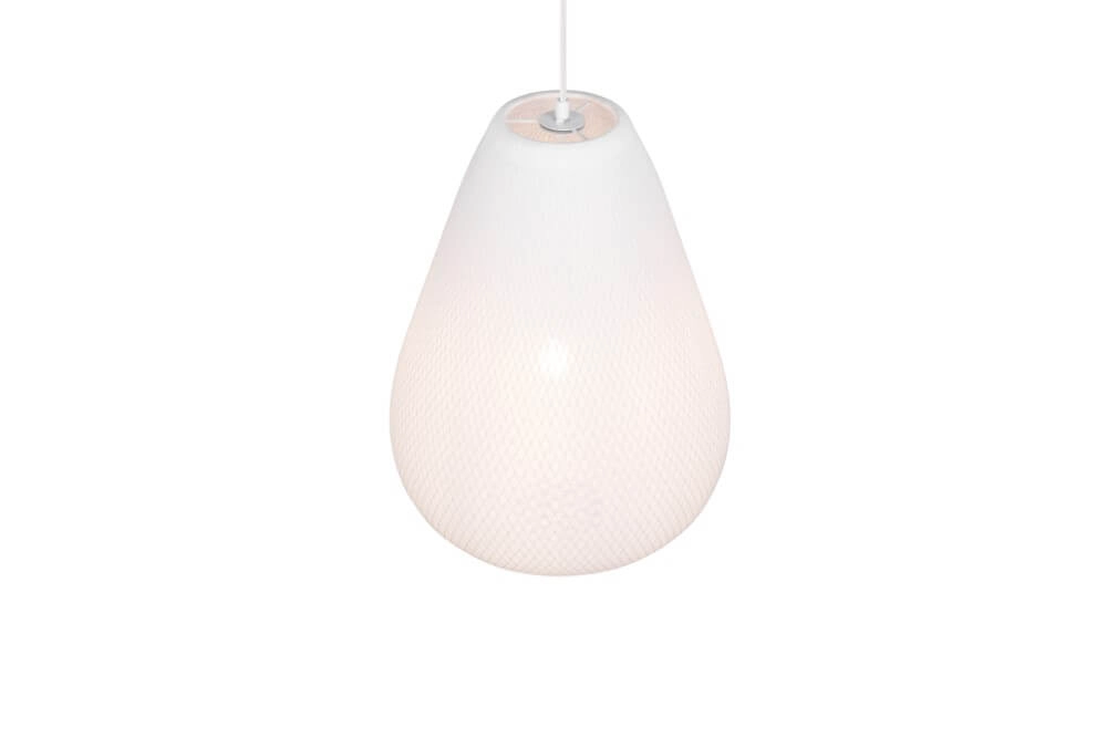 White design pendant lamp Janine Ø 48cm Trio 4017807637663