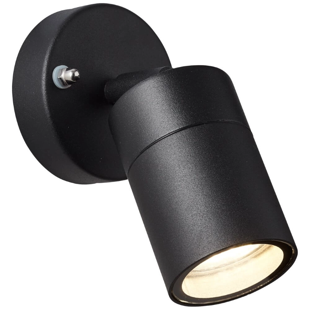 Black wall spotlight Jandy orientable Brilliant 4004353346934