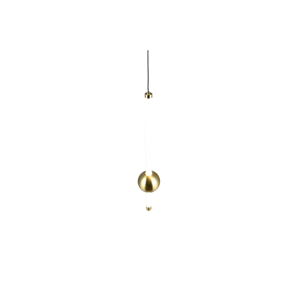 Modern pendant lamp Melita gold Trio 4017807661934