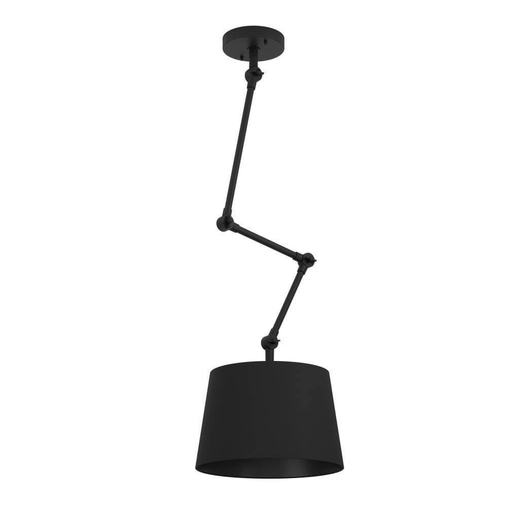 Hanging lamp adjustable Pistunio black