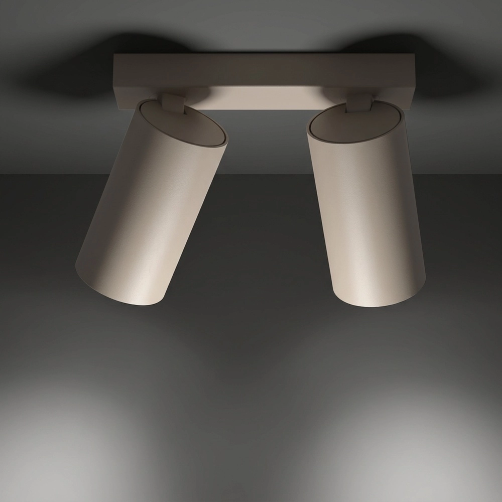 Double surface-mounted spot Mono sand brown Lyora 5903139125369
