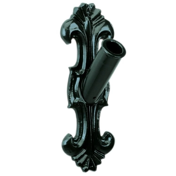 Flagpole holder Modern black