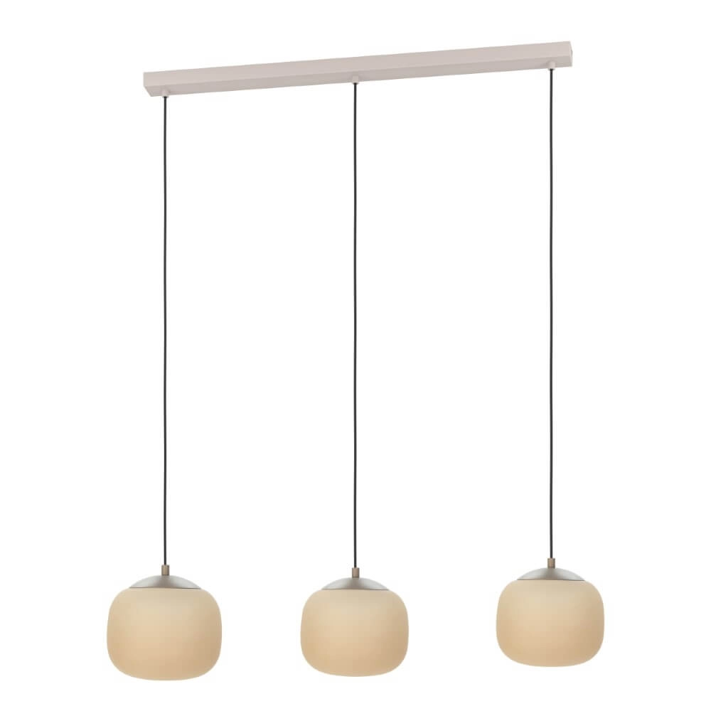 Japandi pendant lamp Cominio 3-light