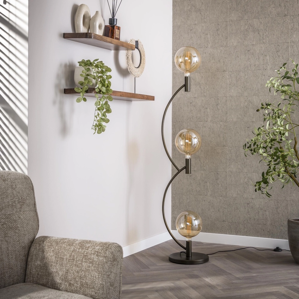 3-light floor lamp Arcus Lyora 8716803512993
