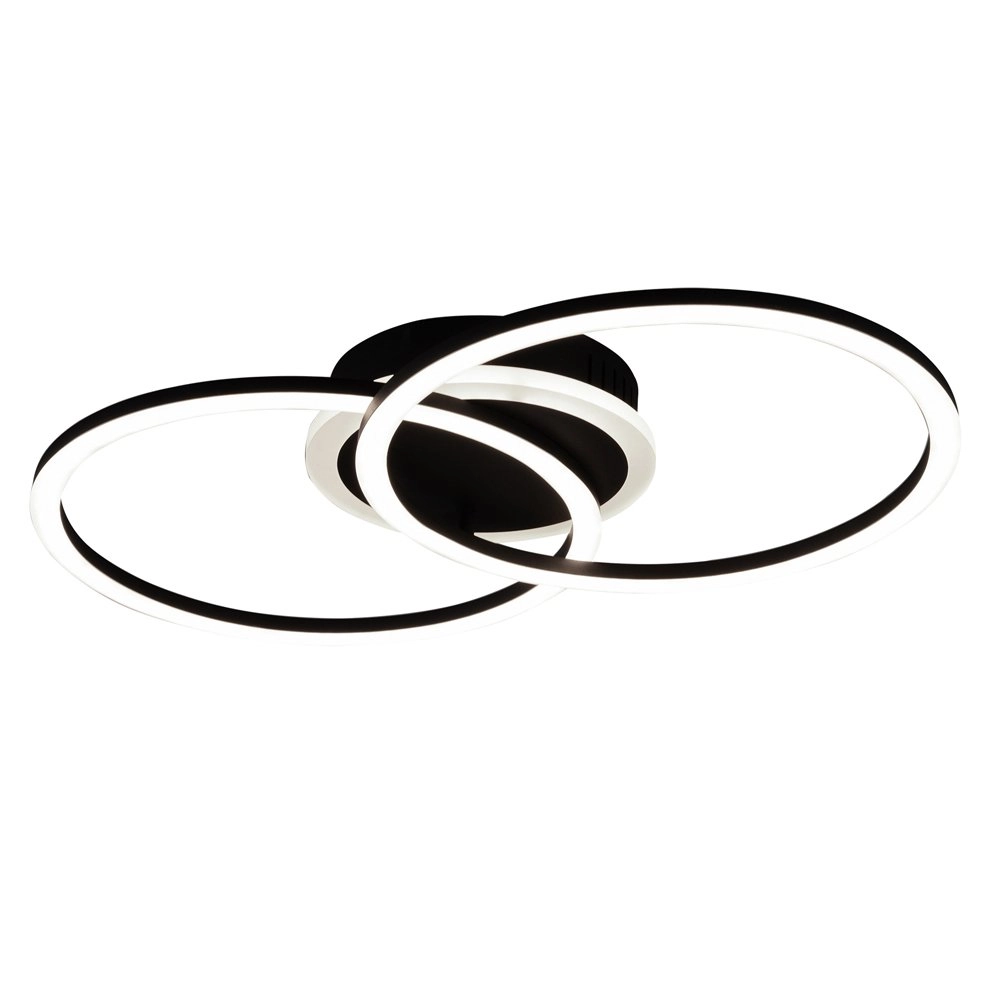 Black ceiling lamp Venida Trio 4017807445053