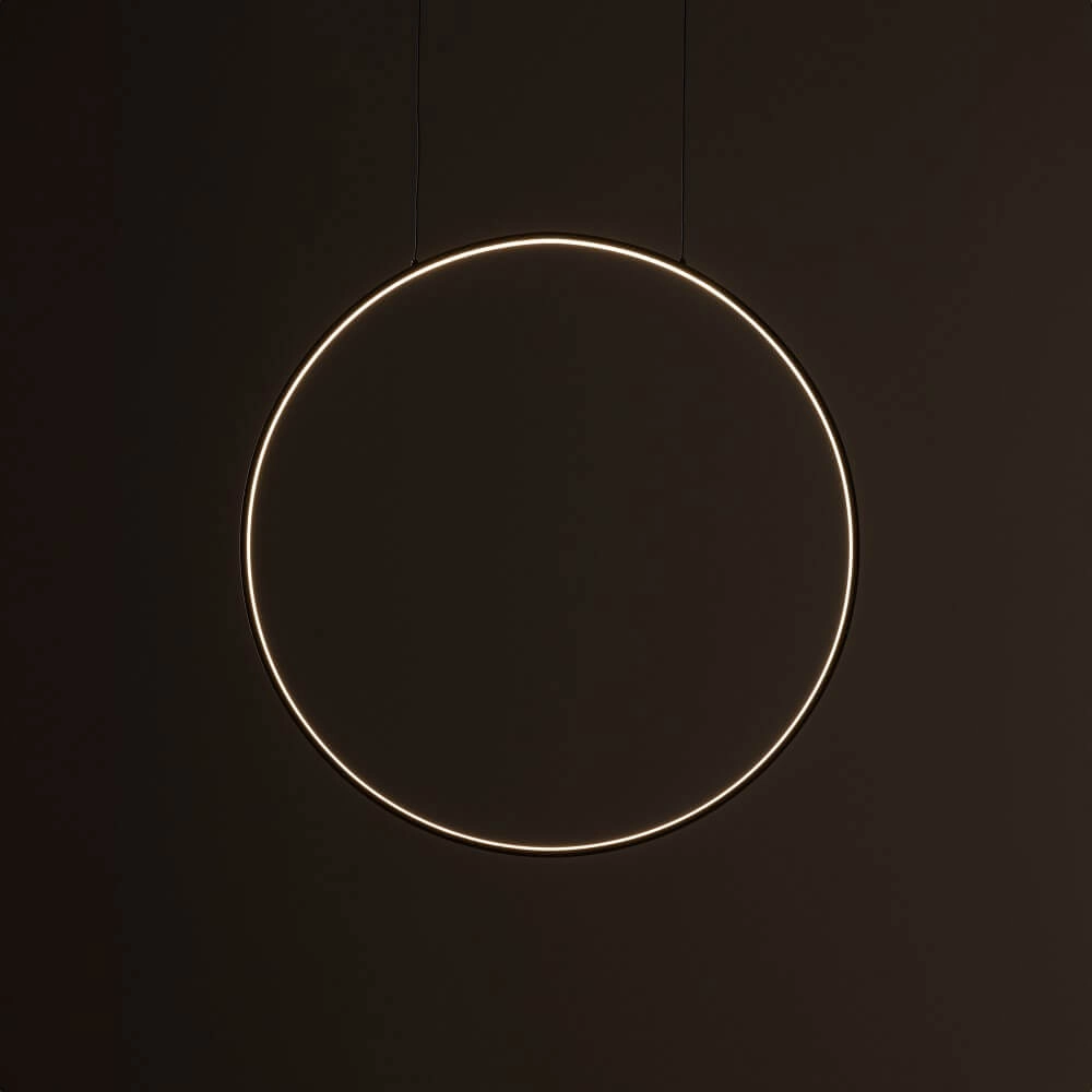 Design pendant lamp Circolo M LED vertical Lyora 5903139114011
