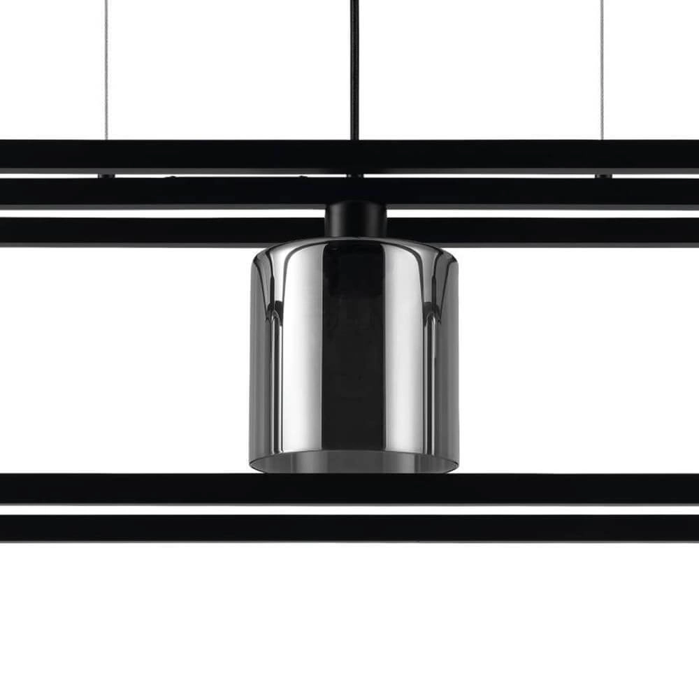 Smoke glaze hanging lamp Brisling Eglo 9002759339852