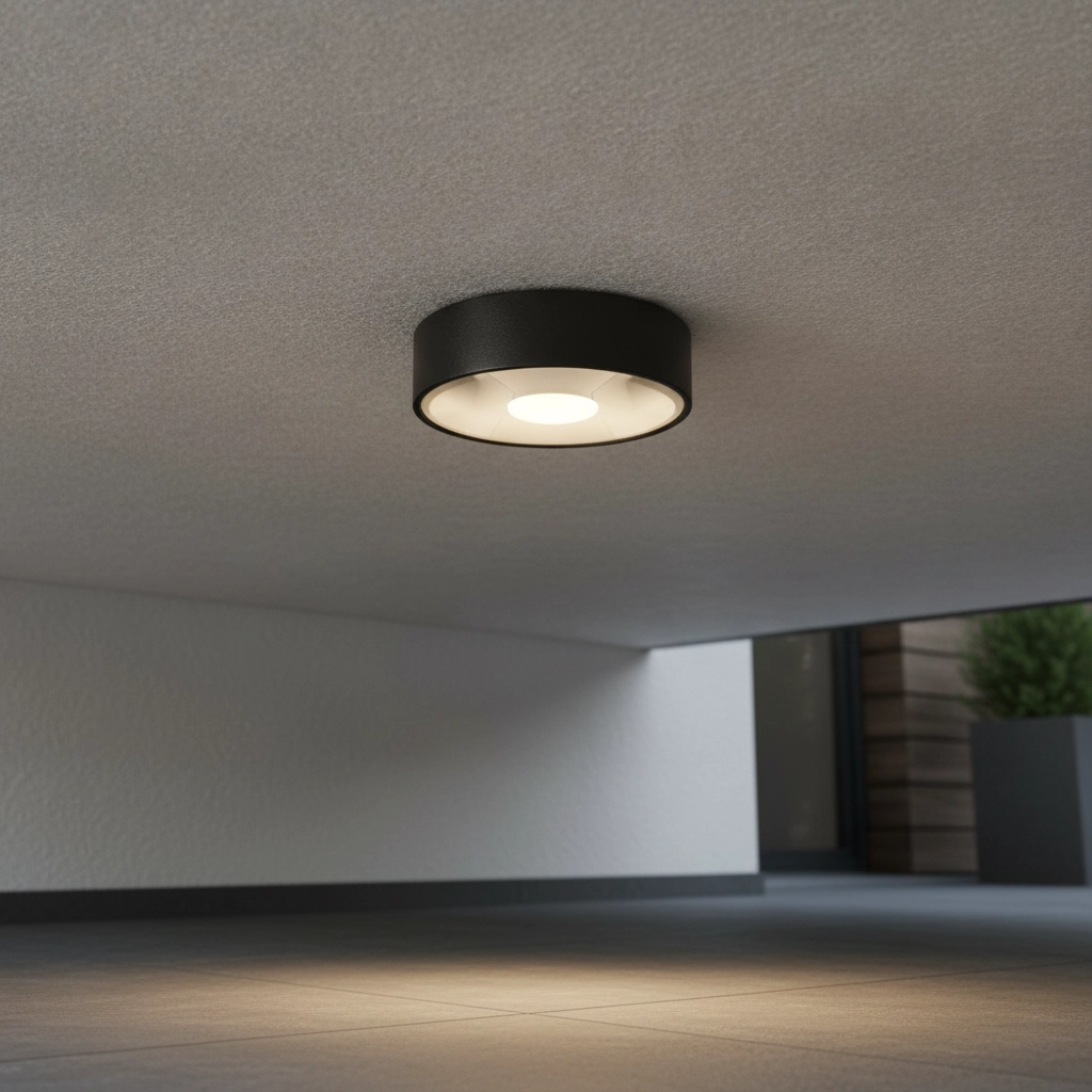 Sleek ceiling lamp Grix Black