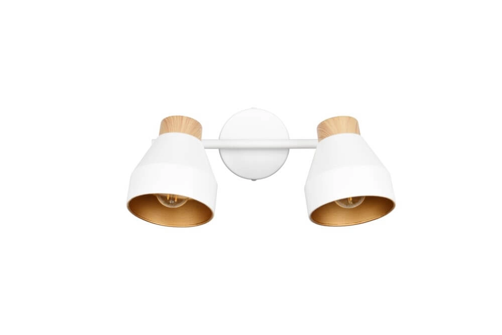 Design ceiling lamp 2-lights Valentin white Trio 4017807637427
