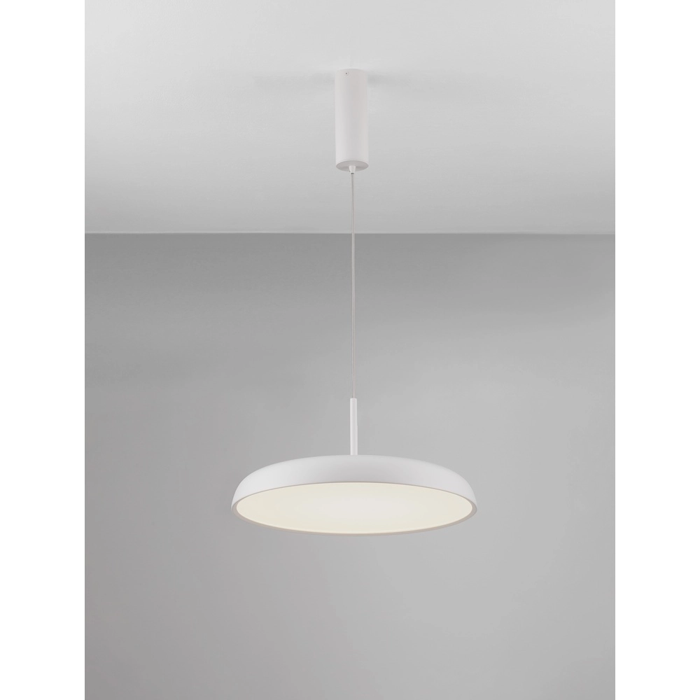 Pendant lamp Linus white Ø 45cm