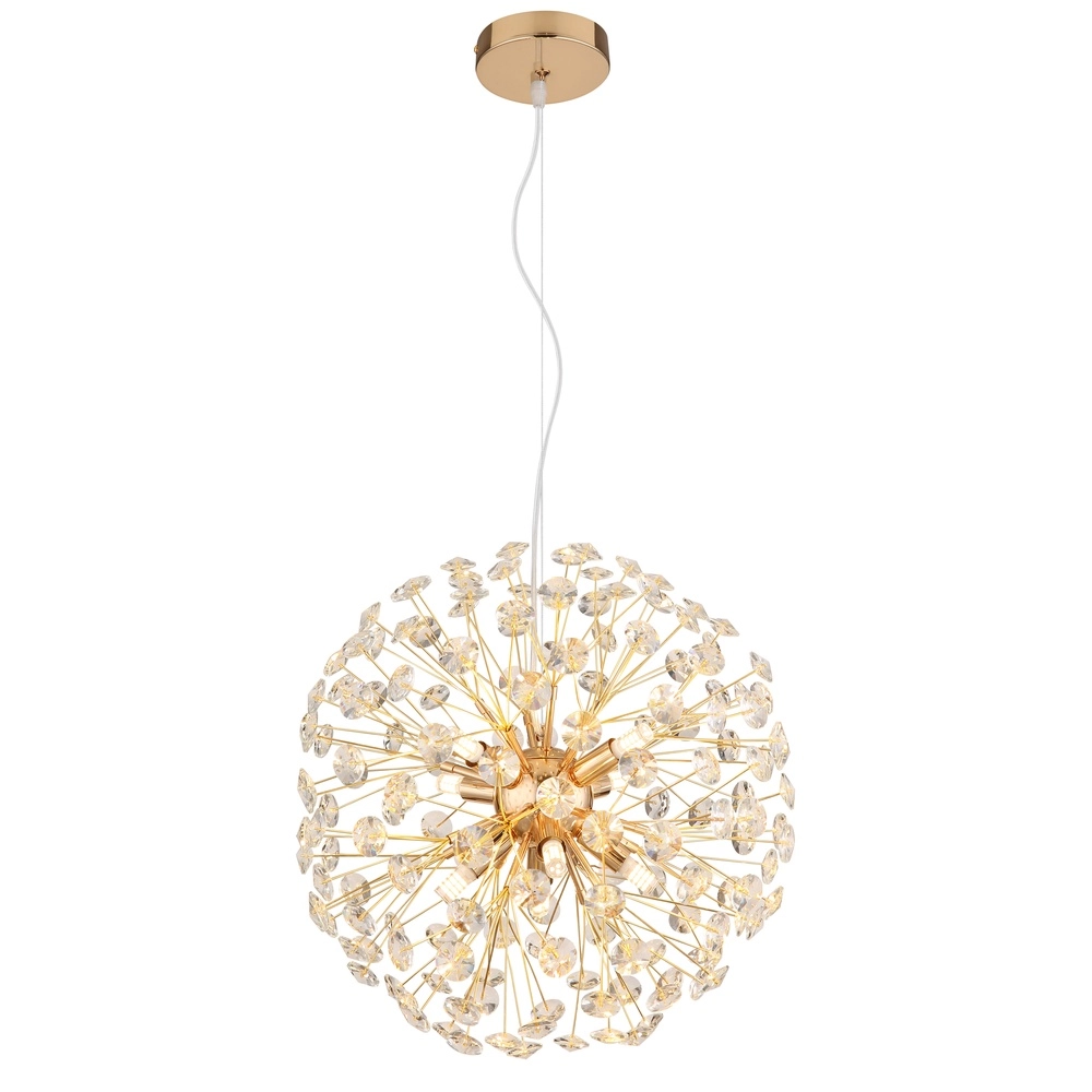 Pendant lamp Katrina gold Ø 40cm
