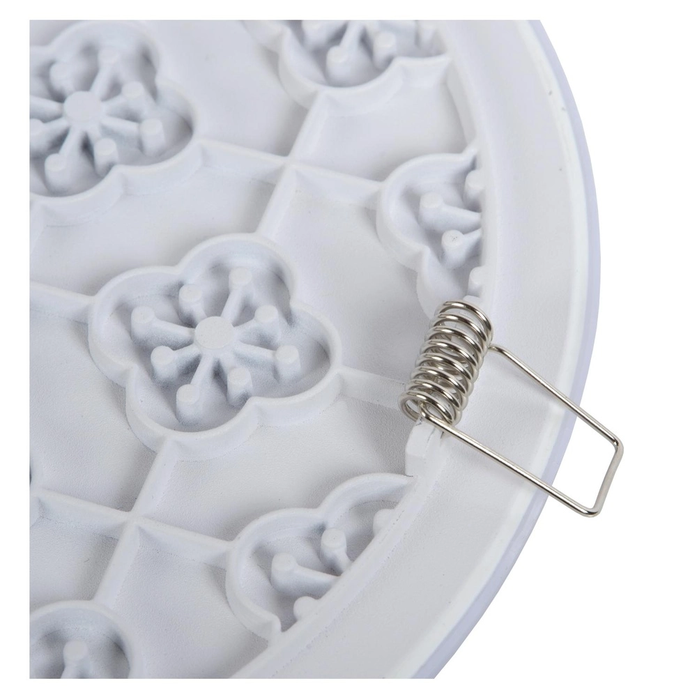 Ceiling light Ceres-Led IP44 black Ø 21,5cm Lucide 5411212281128
