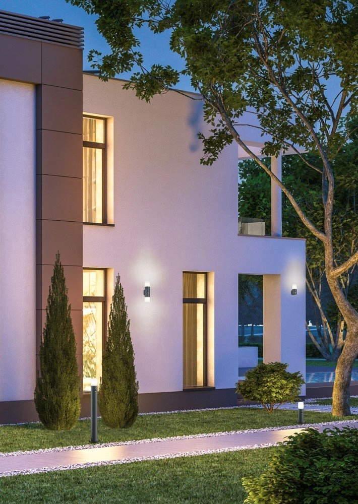 Terrace lamp Hoosic with montion sensor Trio 4017807382594